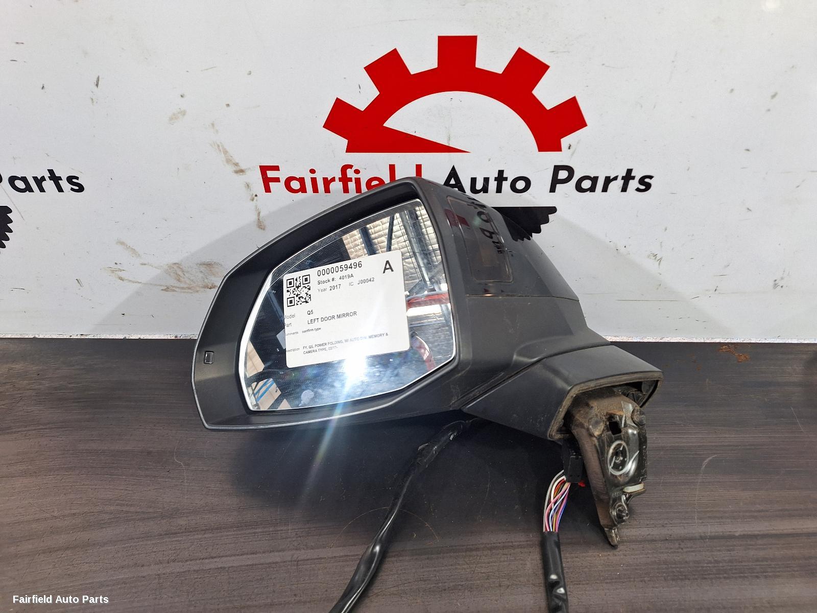 2017-2023 Audi Q5 Left Door Mirror