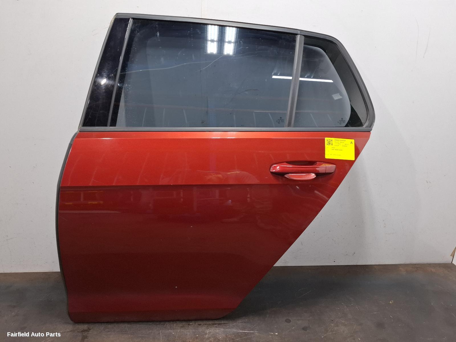 2012-2020 Volkswagen Golf Left Rear Door Sliding