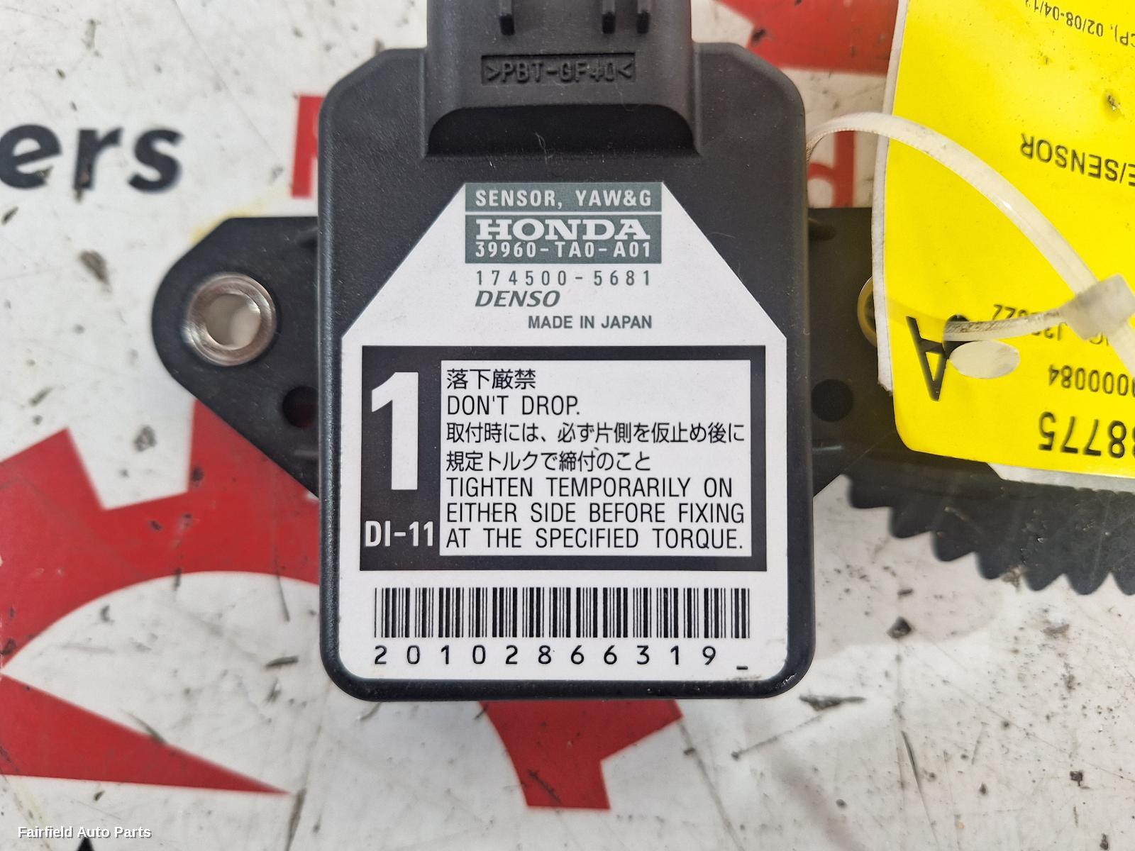 2008-2016 Honda Accord Airbag Module Sensor