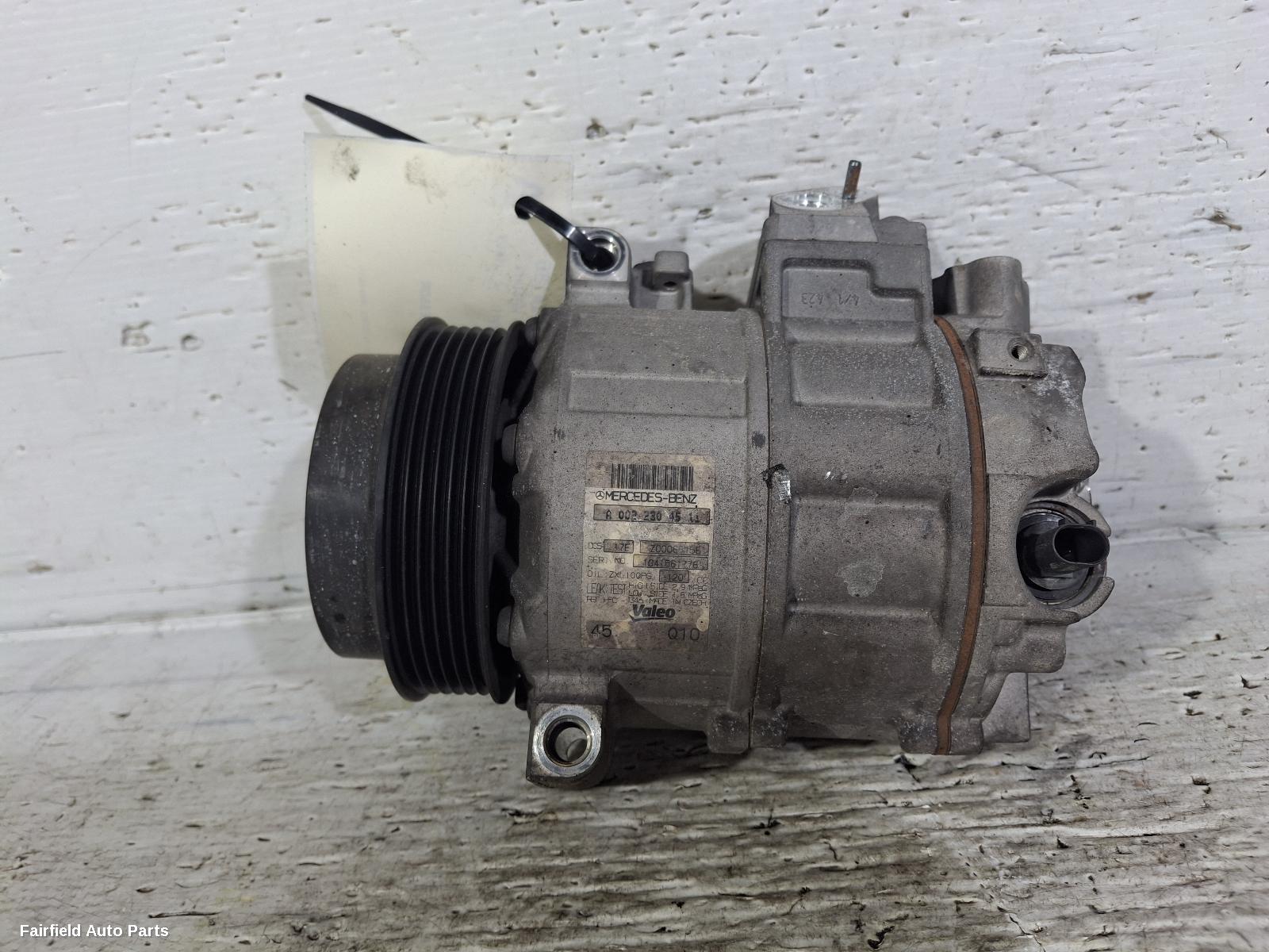 2009-2013 Mercedes E Class A C Compressor