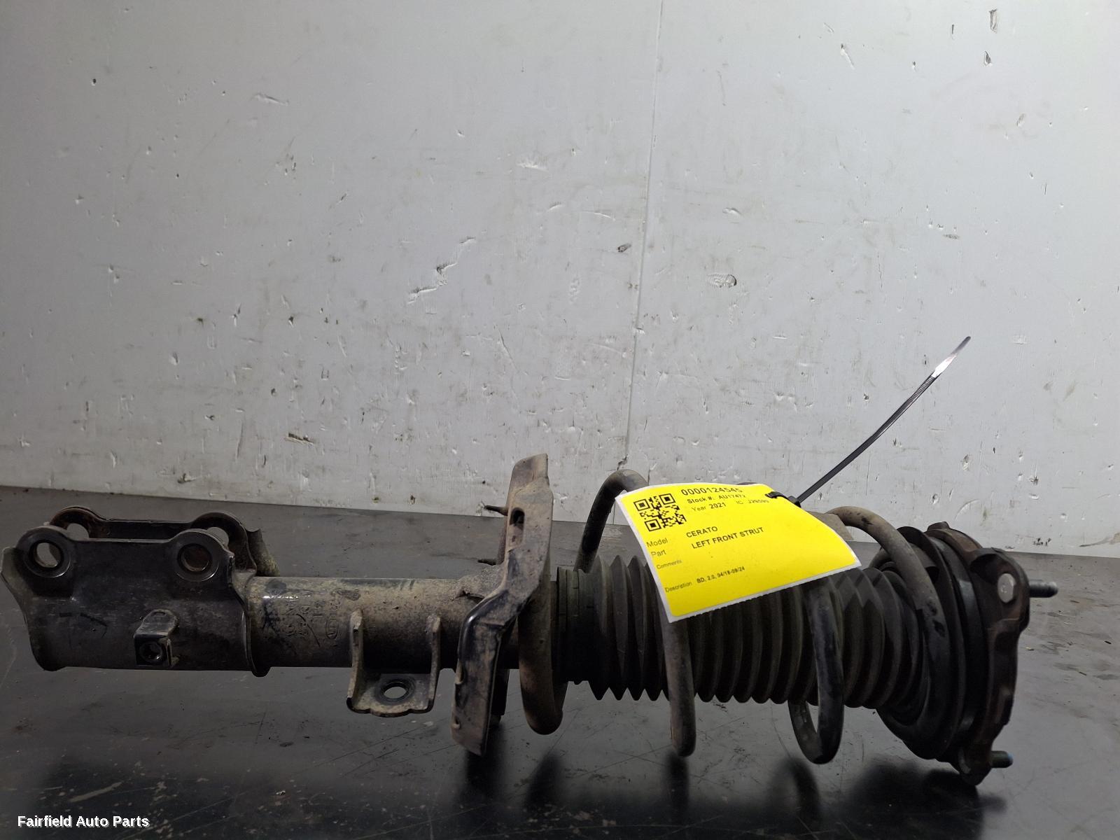 2018-2024 Kia Cerato Left Front Strut