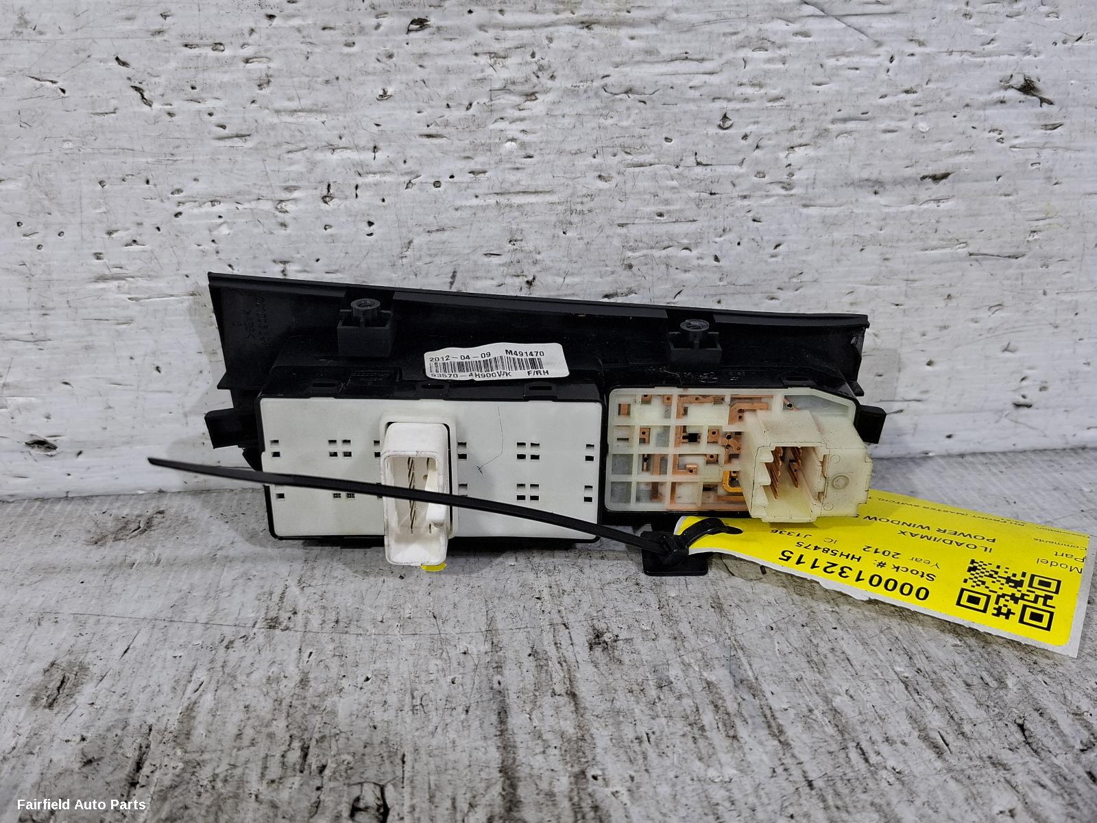 2007-2021 Hyundai Iload/imax Pwr Dr Wind Switch