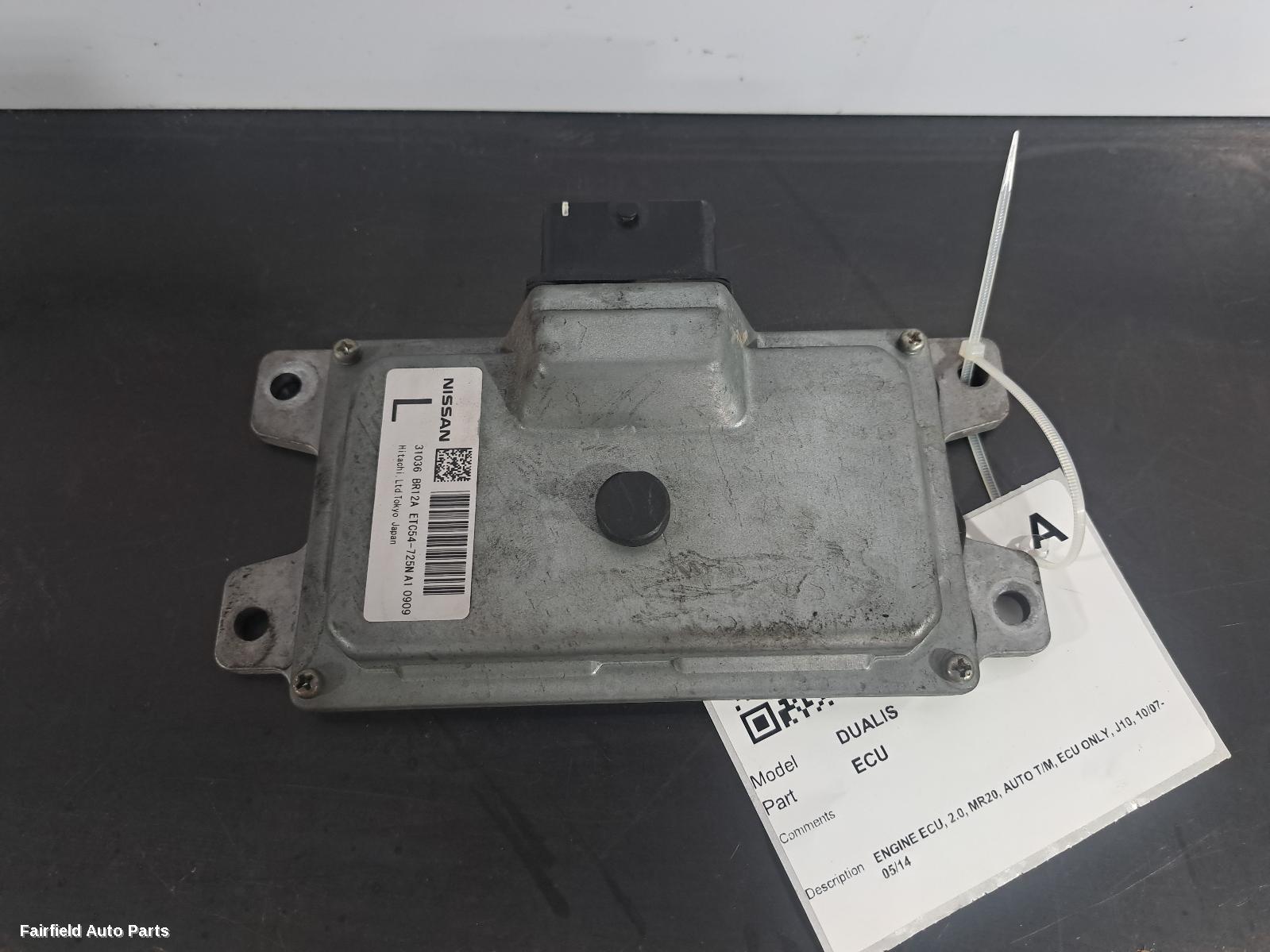 2007-2014 Nissan Dualis Ecu