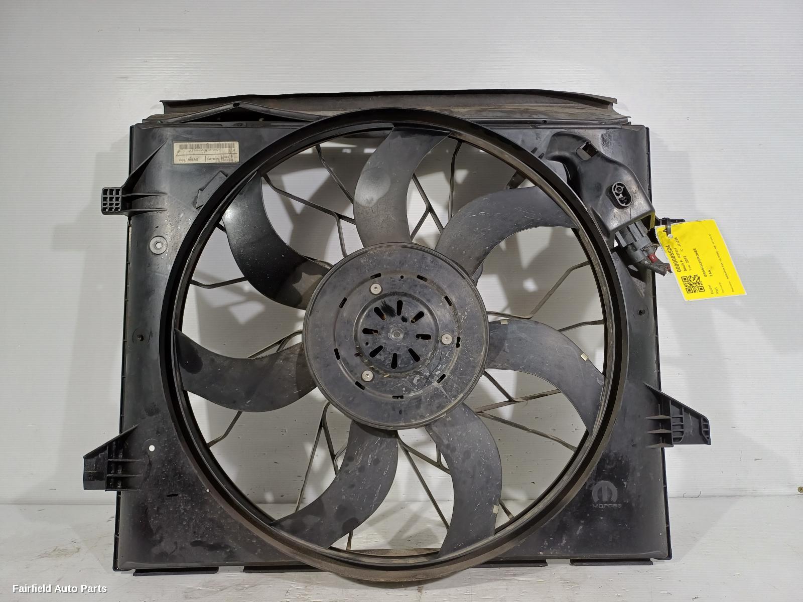 2010-2013 Jeep Grandcherokee Fan