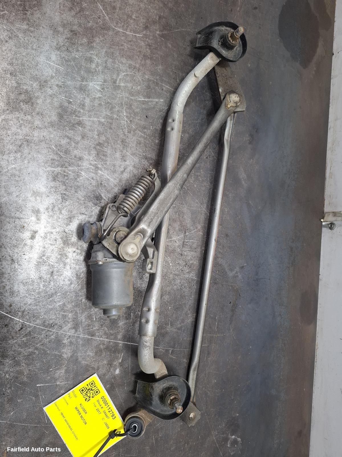 2013-2021 Toyota Kluger Wiper Motor