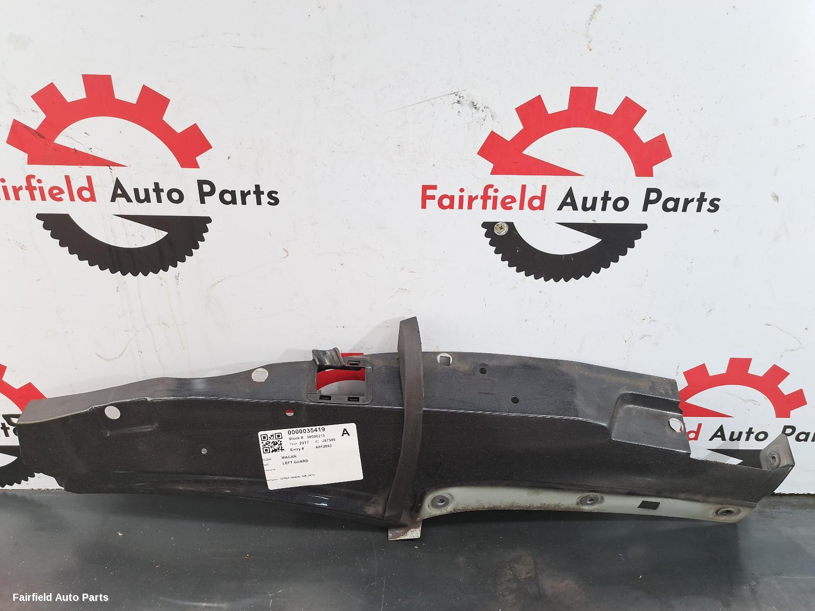 2014-2024 Porsche Macan Left Guard