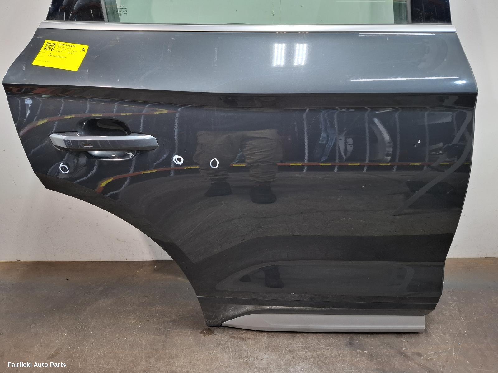 2017-2020 Audi Q5 Right Rear Door Sliding