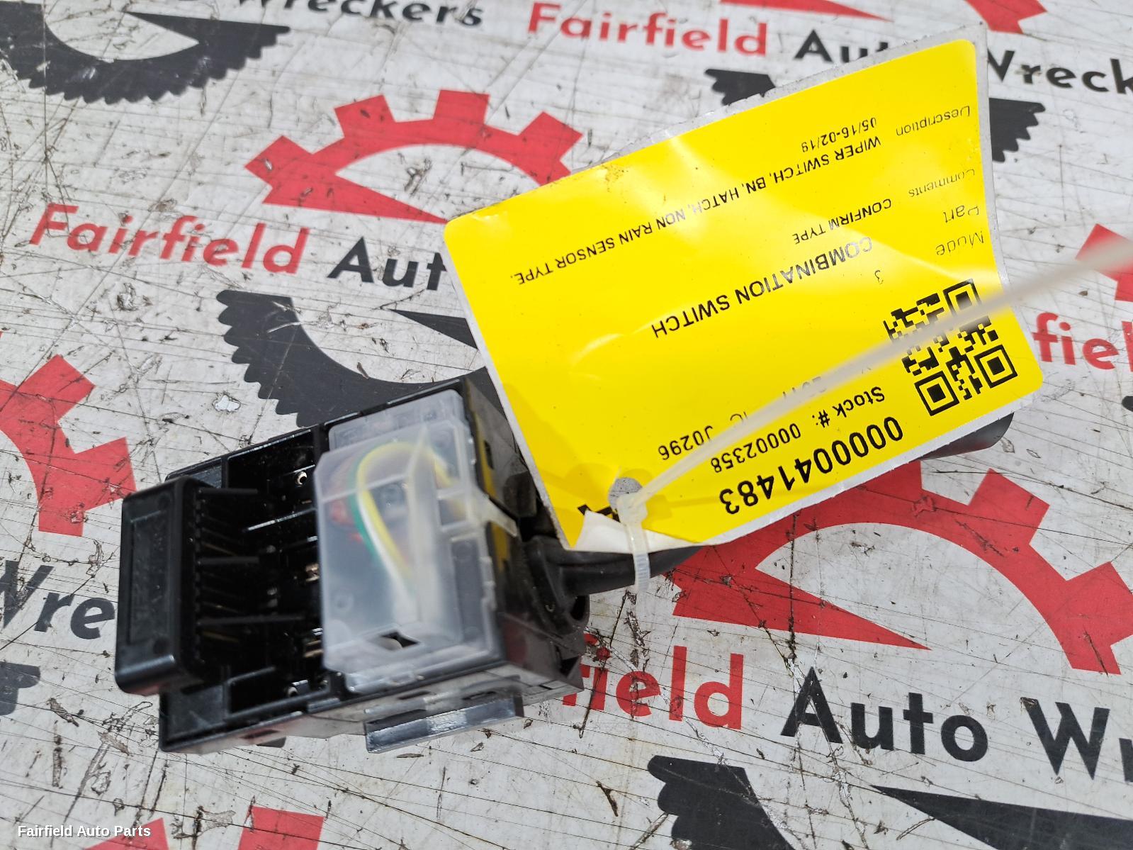 2016-2019 Mazda 3 Combination Switch