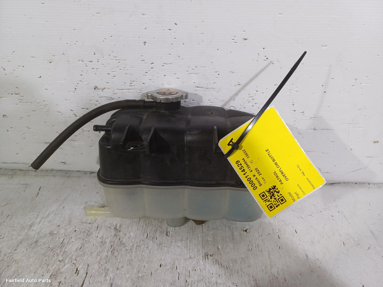 2012-2026 Nissan Patrol Overflow Bottle