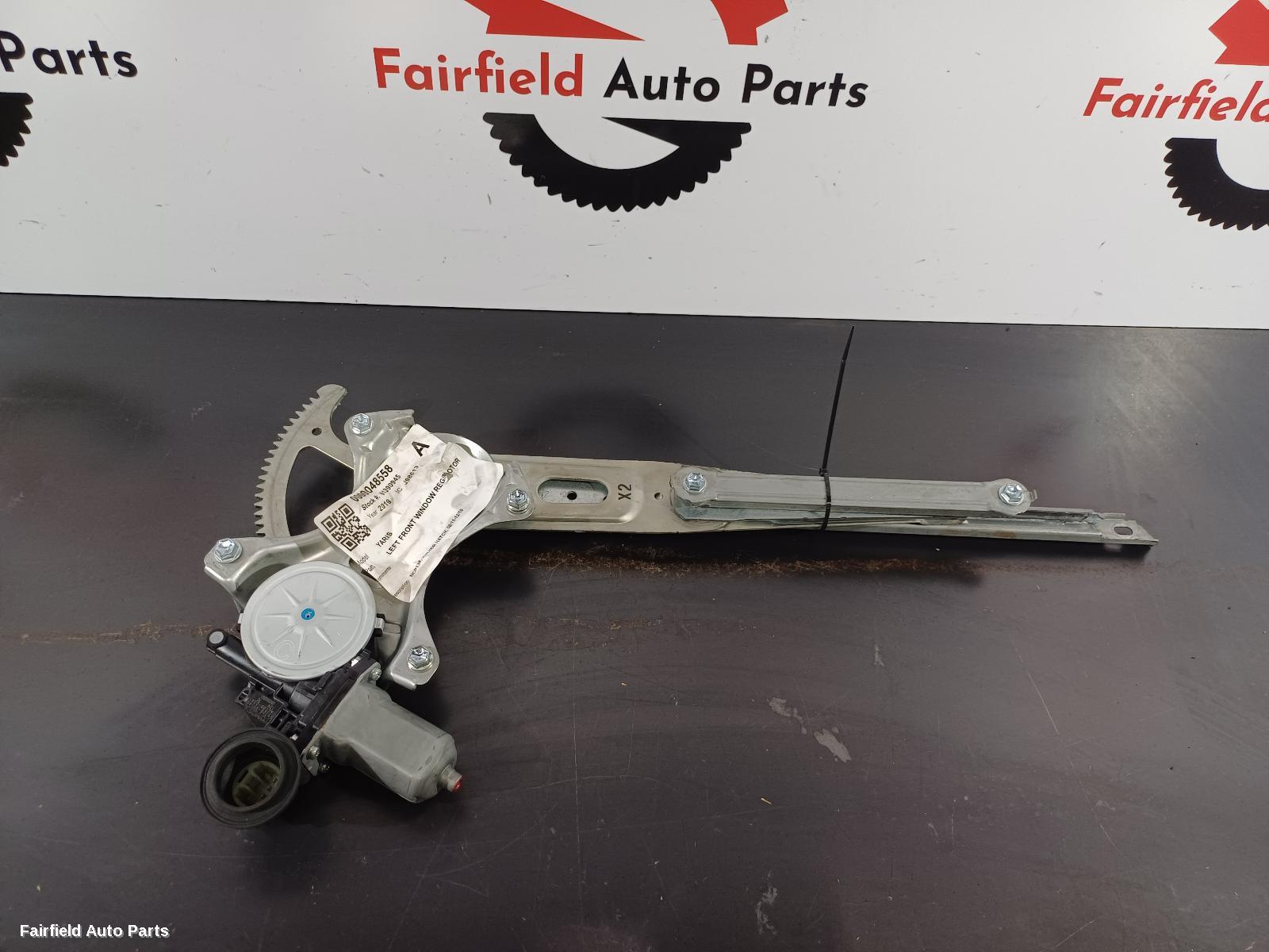 2011-2019 Toyota Yaris Left Front Window Reg Motor