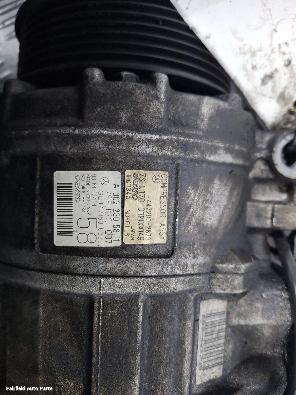 2005-2011 Mercedes M Class A C Compressor