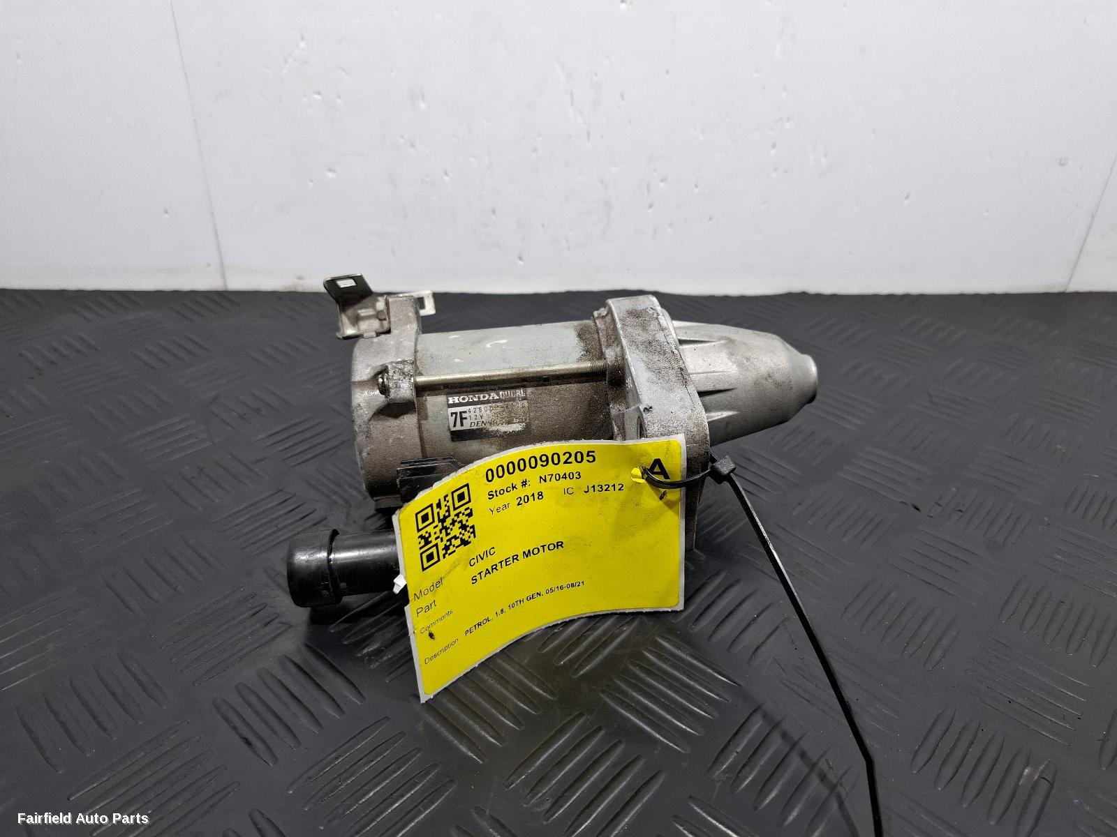2016-2021 Honda Civic Starter