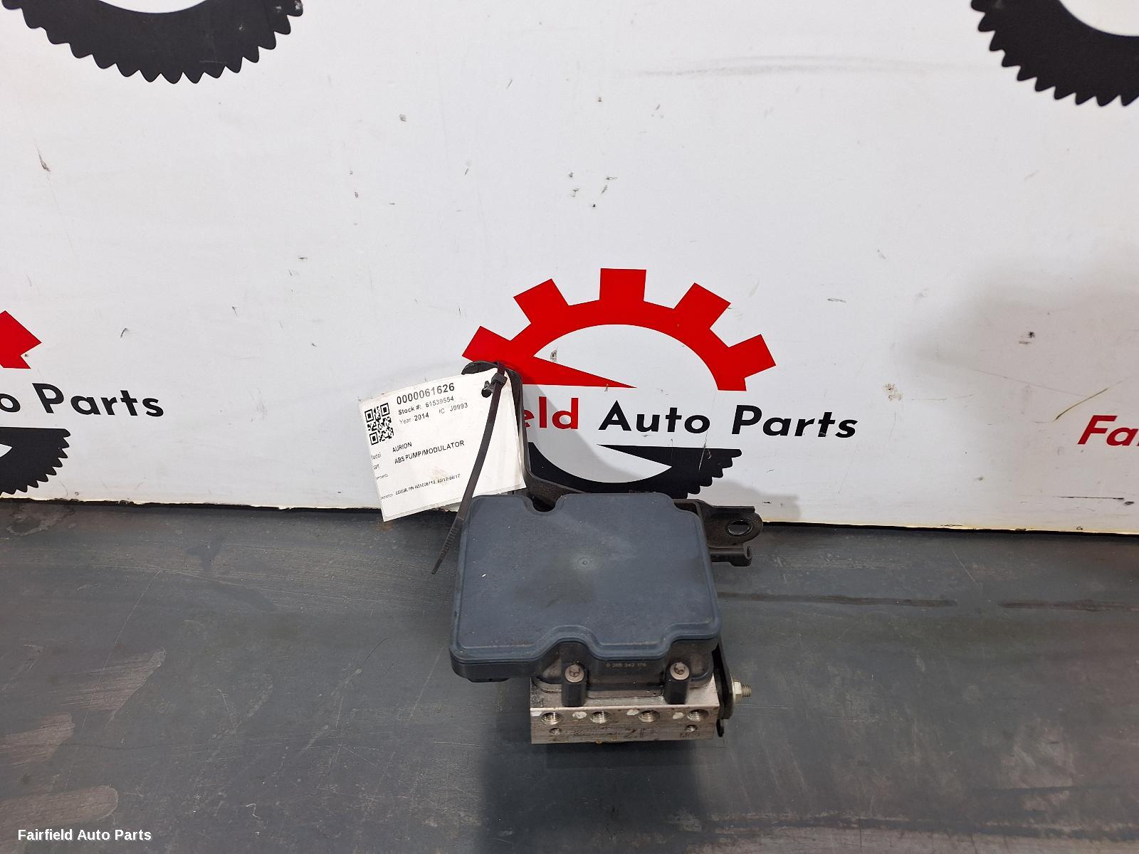 2012-2017 Toyota Aurion Abs Pump Modulator