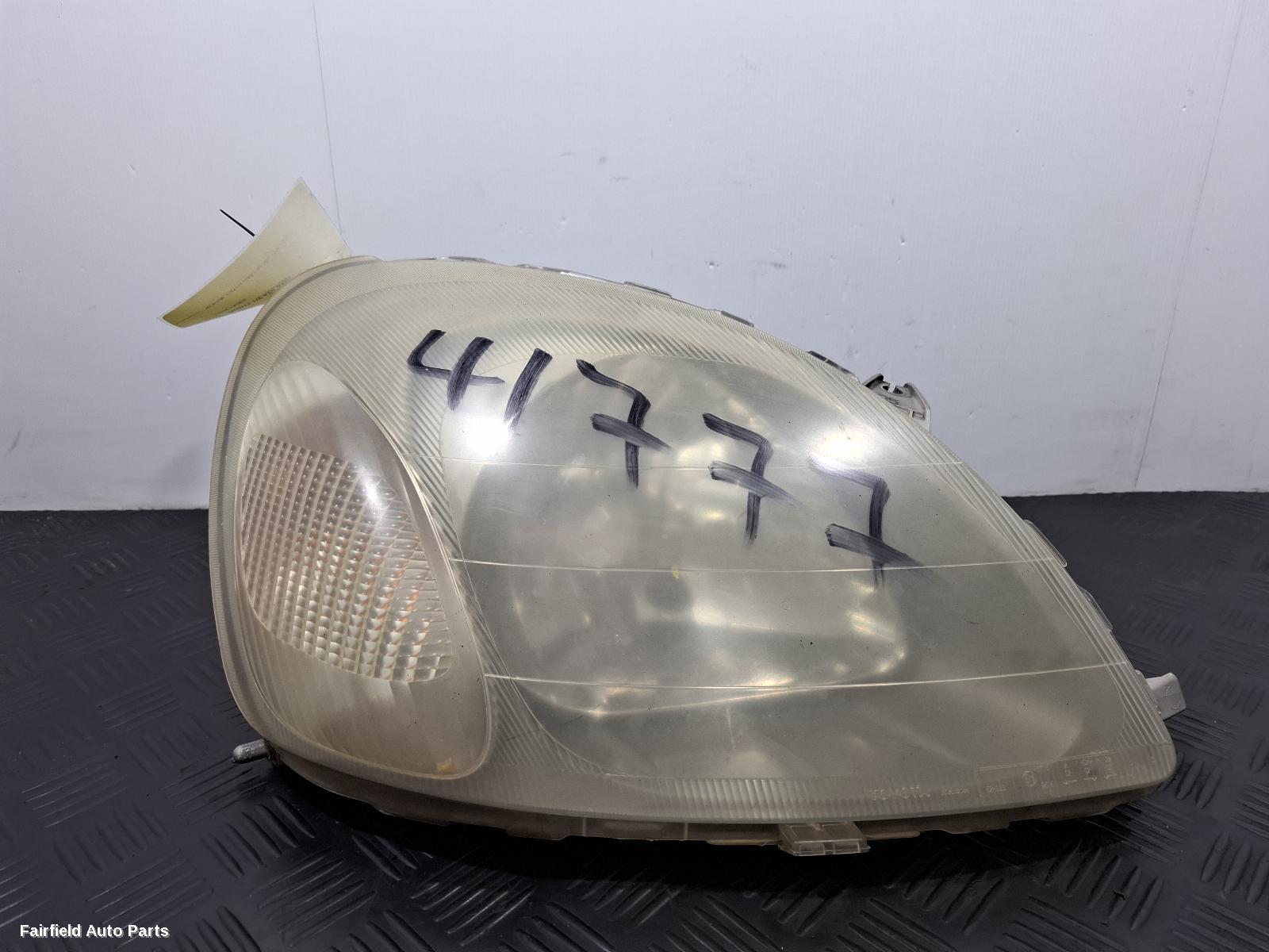 1999-2002 Toyota Echo Right Headlamp