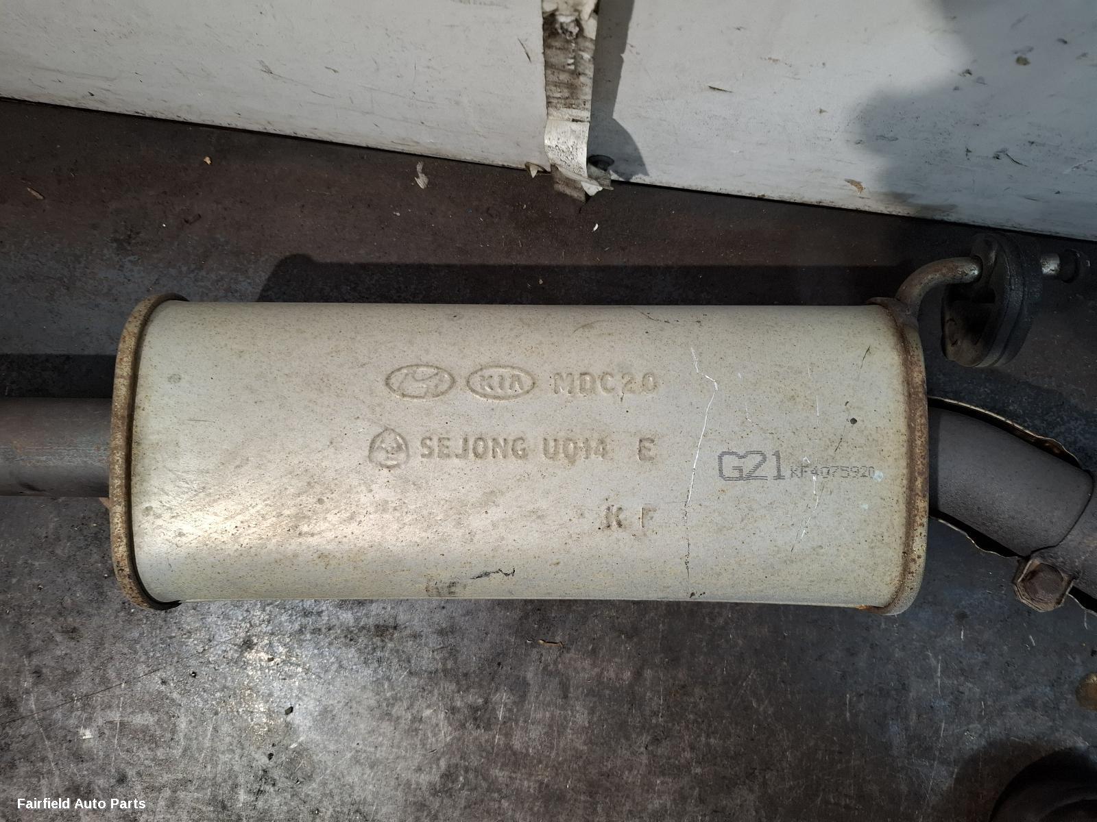 2012-2017 Hyundai I30 Catalytic Converter