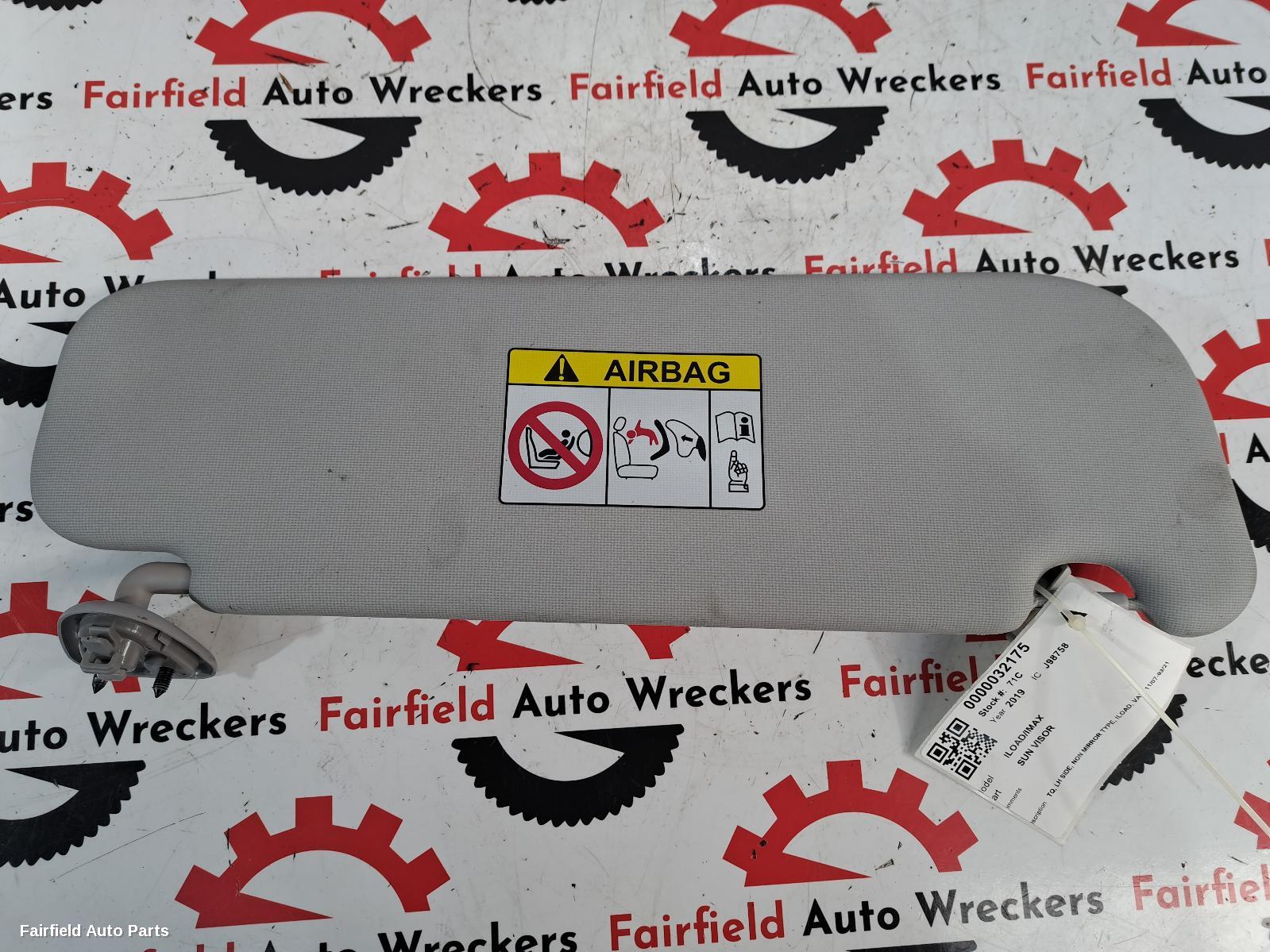 2007-2021 Hyundai Iload/imax Sunvisor