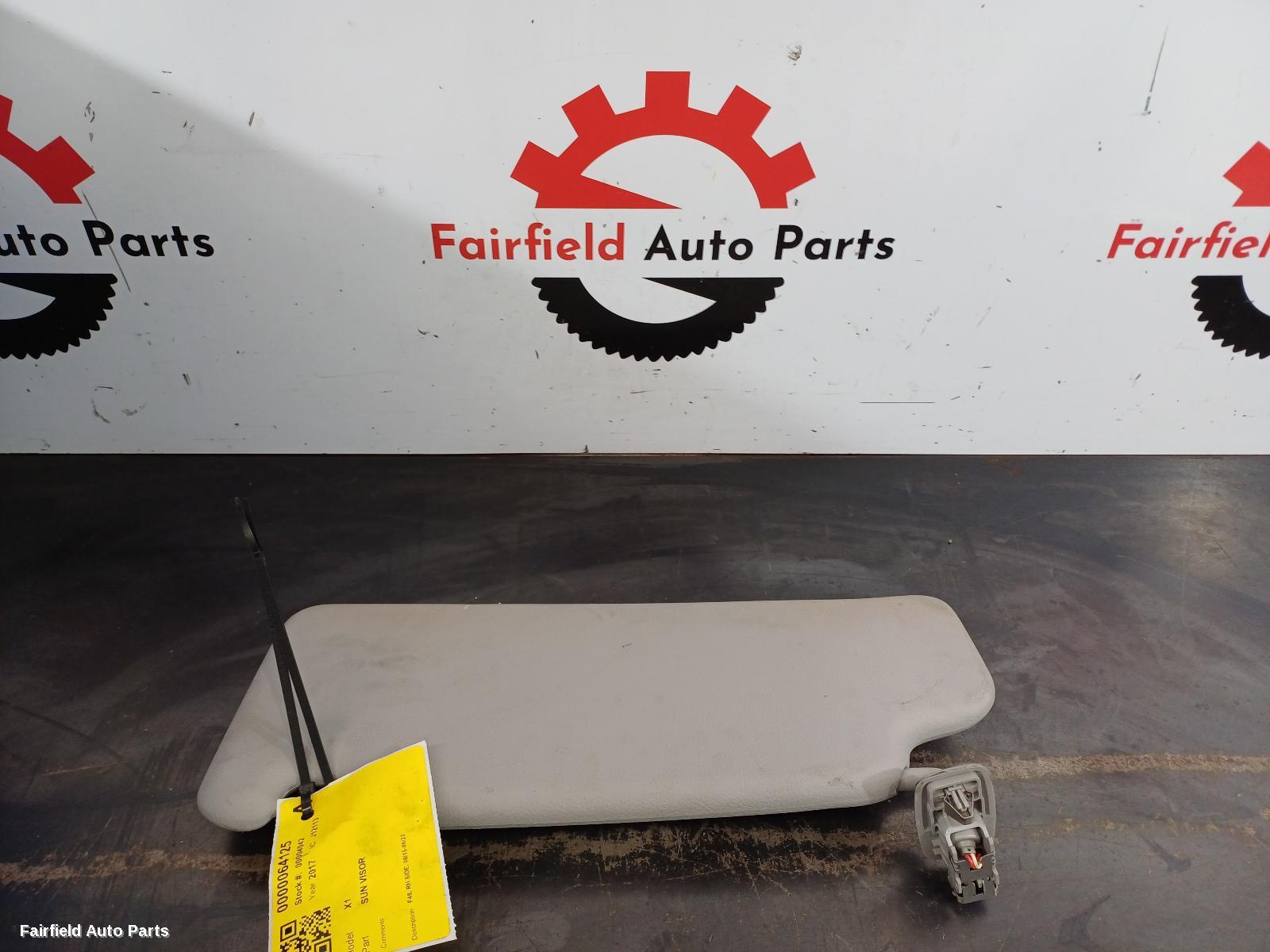 2015-2022 Bmw X1 Sunvisor