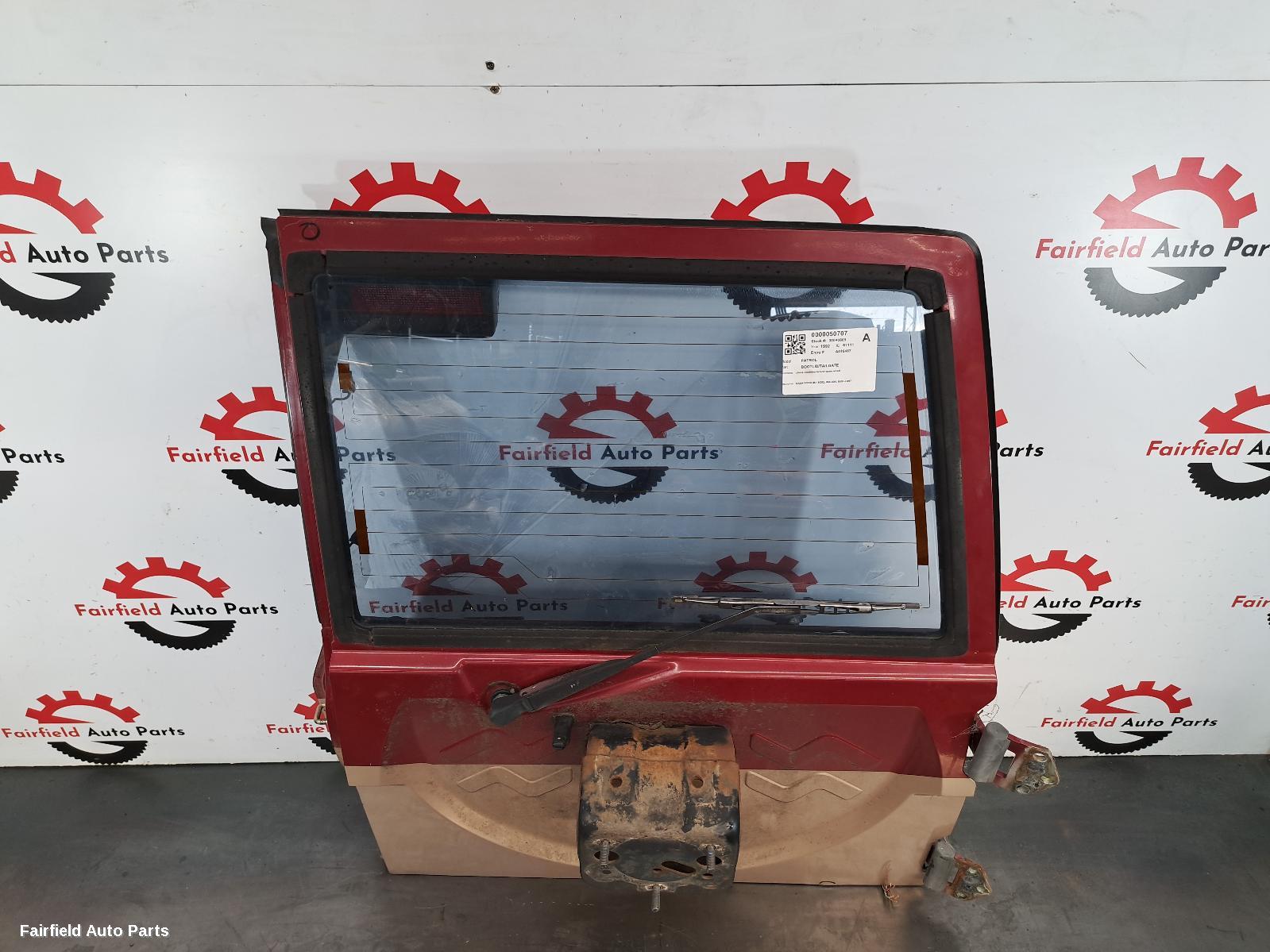 1991-1997 Nissan Patrol Bootlid Tailgate