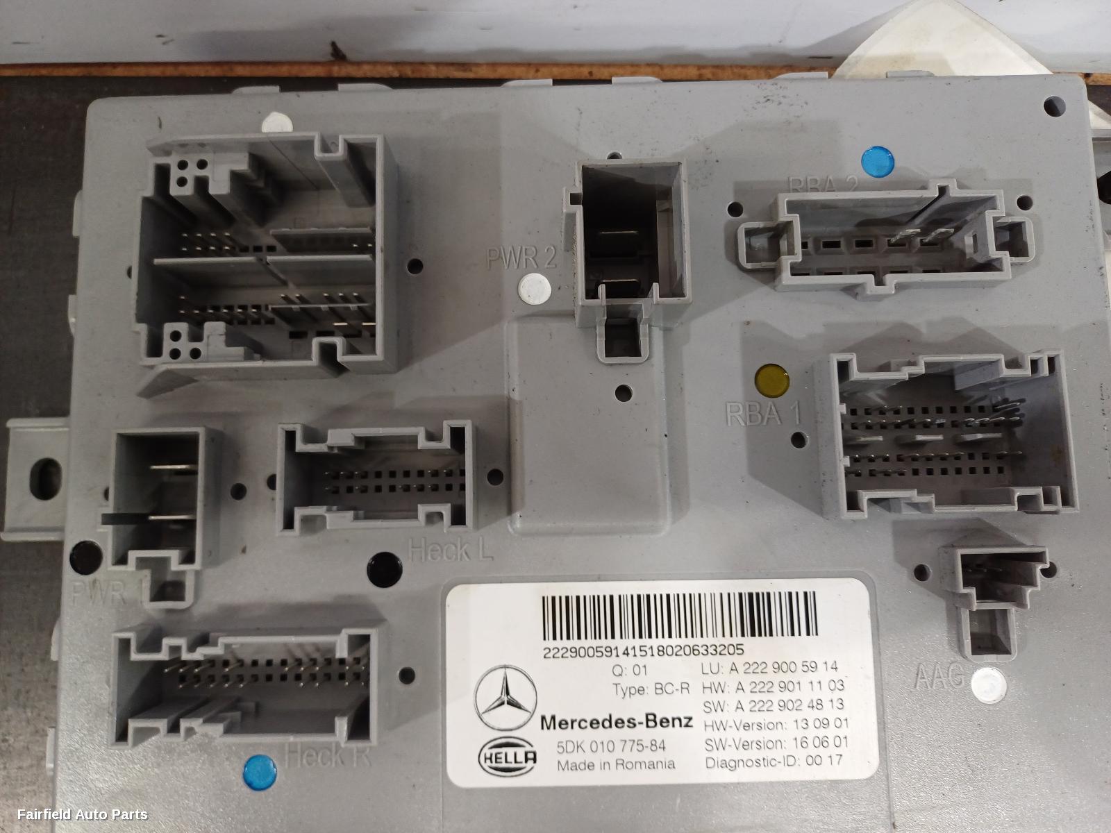 2014-2021 Mercedes C Class Ecu