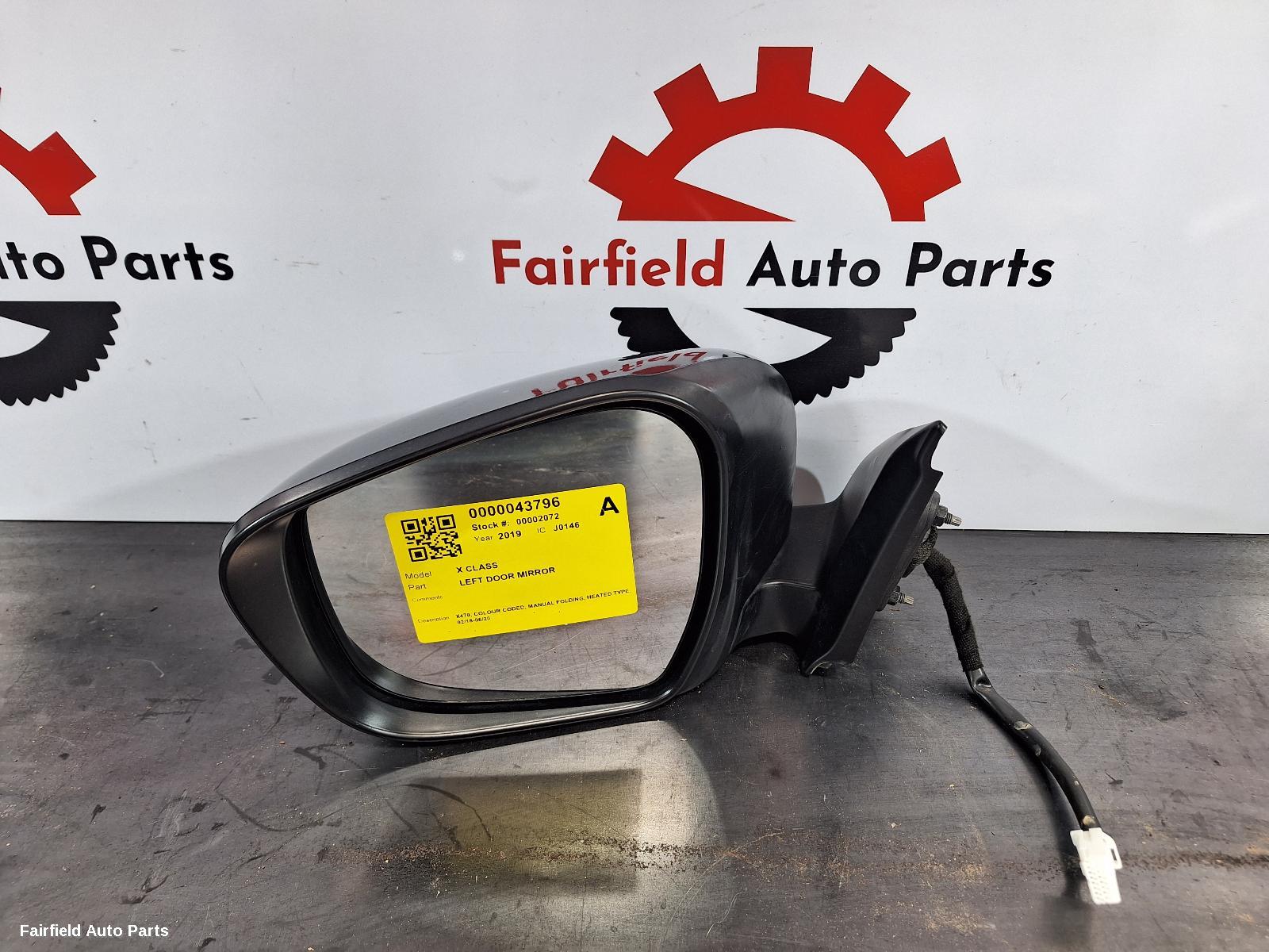 2018-2020 Mercedes X Class Left Door Mirror