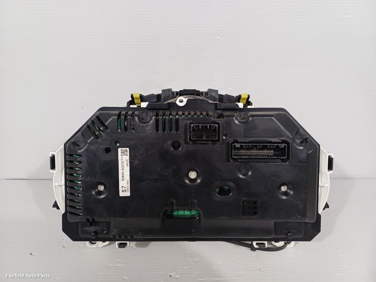 2014-2019 Toyota Yaris Instrument Cluster