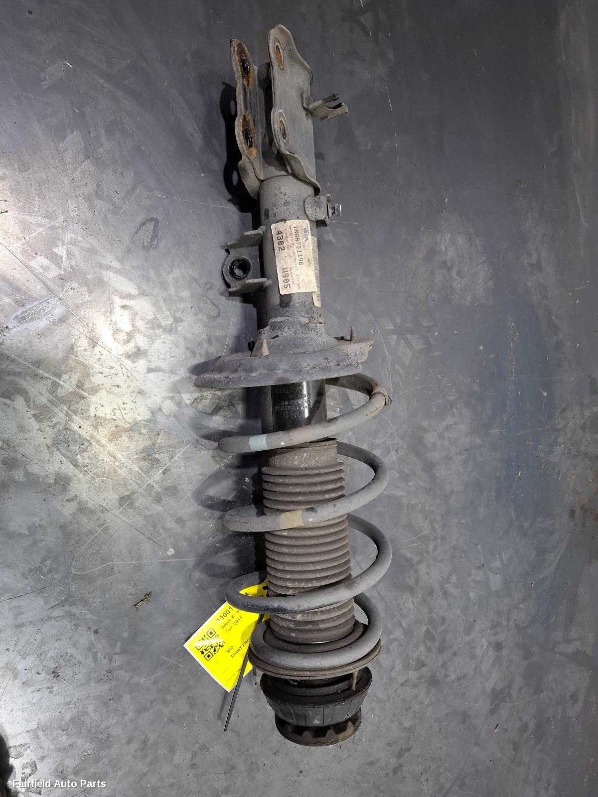 2014-2016 Kia Rio Right Front Strut