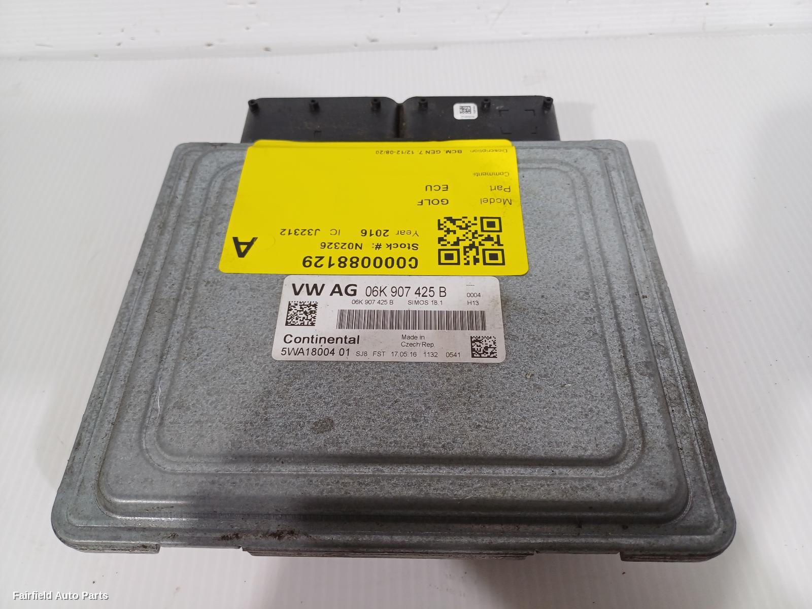 2012-2020 Volkswagen Golf Ecu