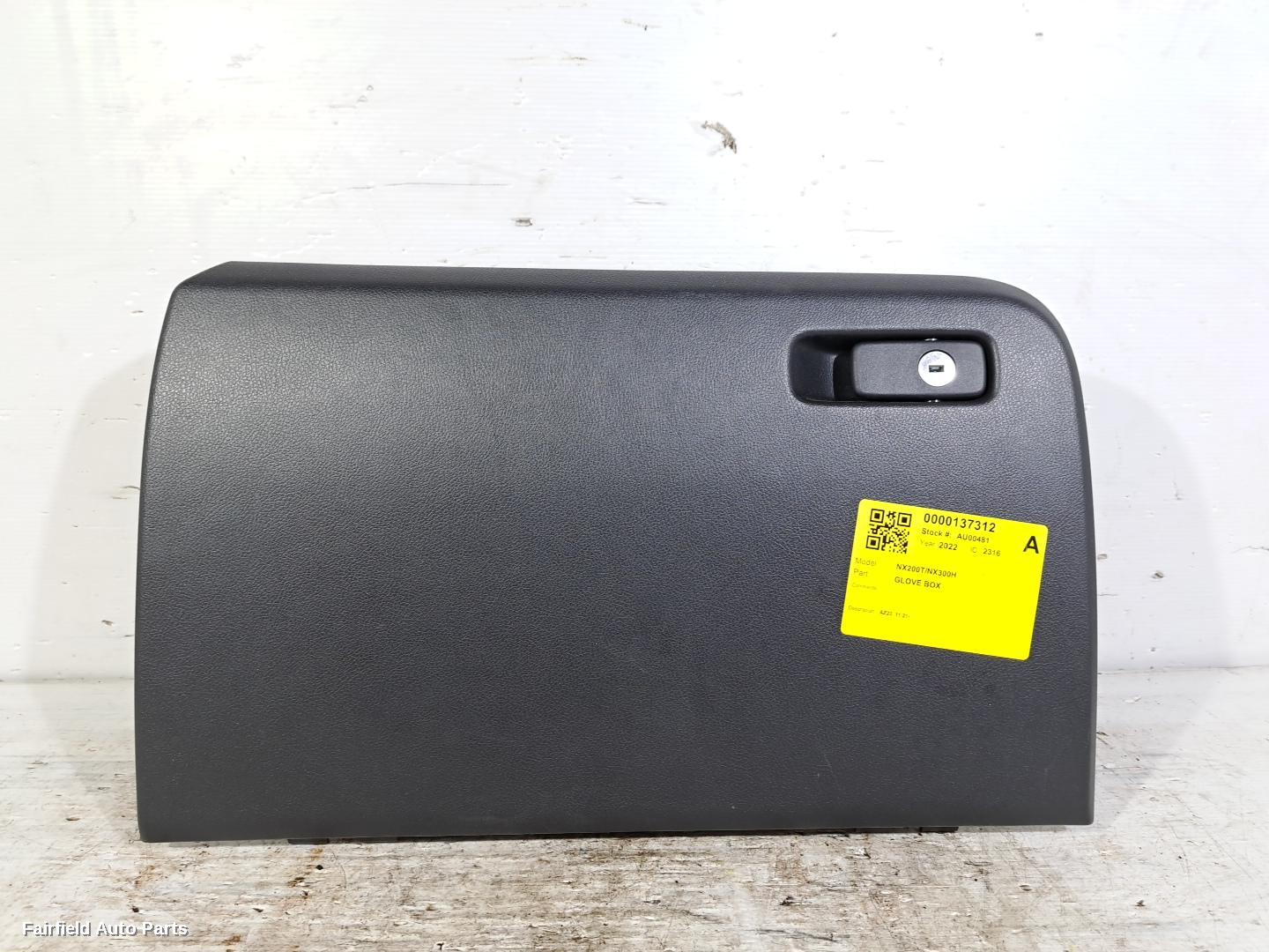 2021-2026 Lexus Nx Glove Box