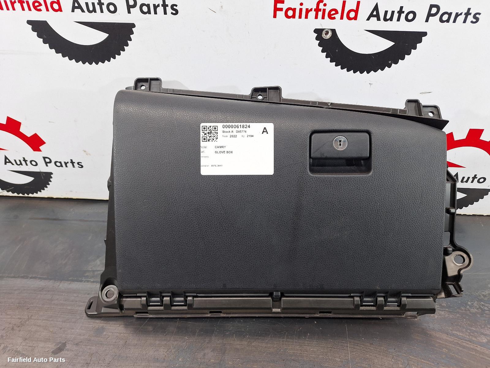 2017-2024 Toyota Camry Glove Box