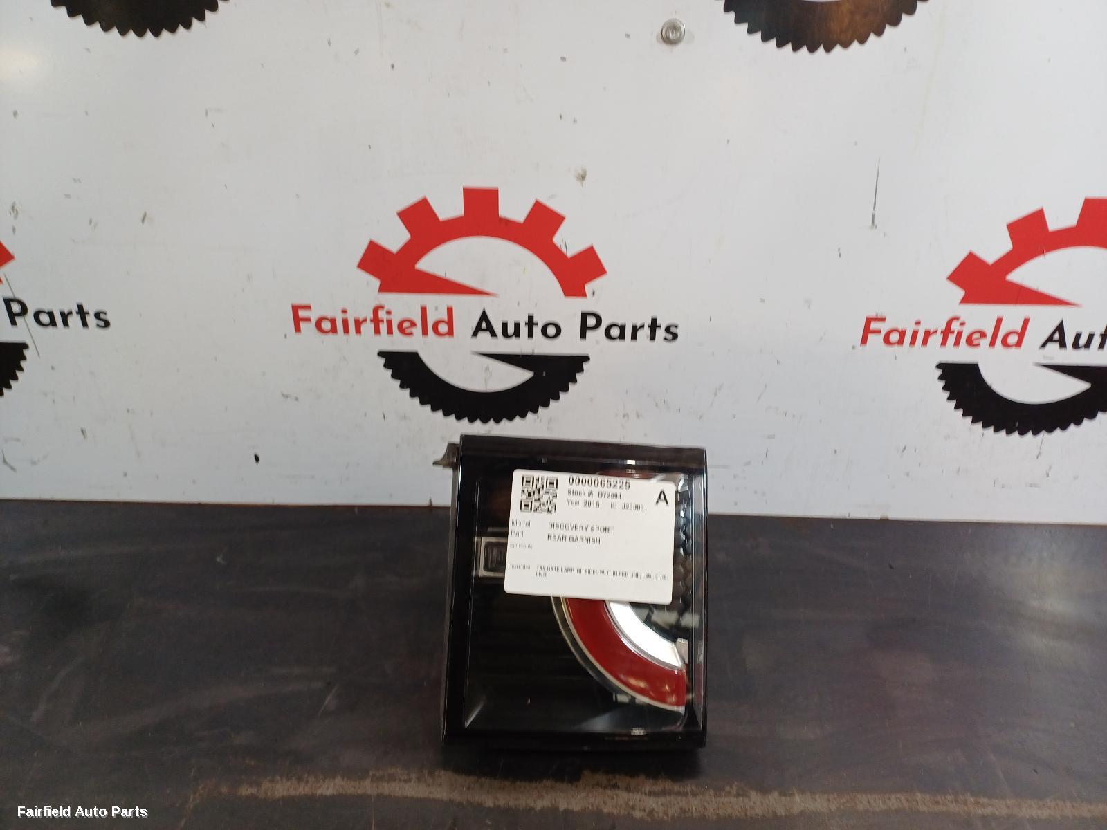 2015-2019 Land Rover Discovery Sport Rear Garnish
