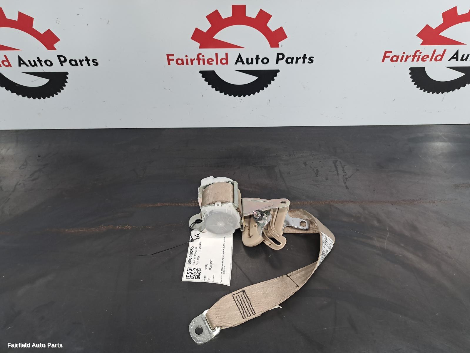 2003-2008 Lexus Rx Series Seatbelt Stalk