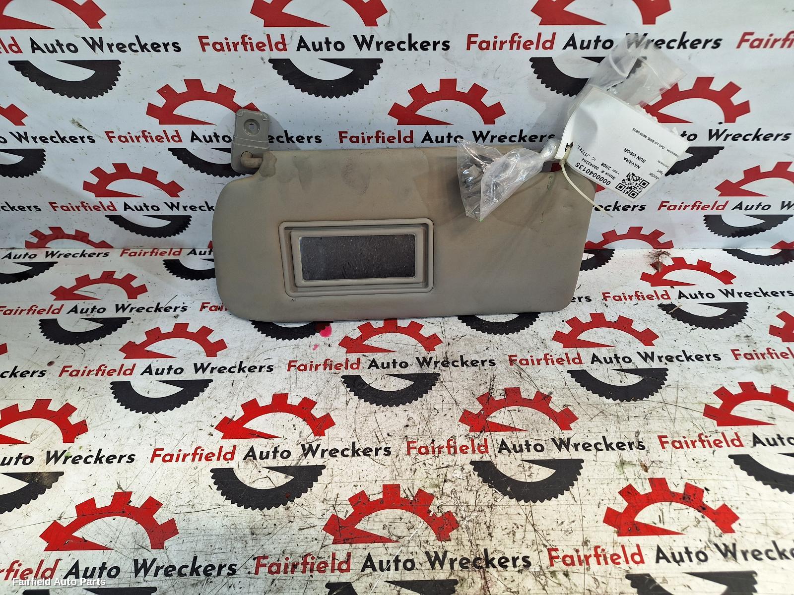 2005-2015 Nissan Navara Sunvisor