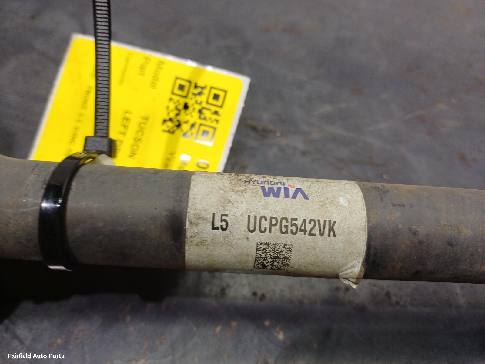 2015-2021 Hyundai Tucson Left Driveshaft