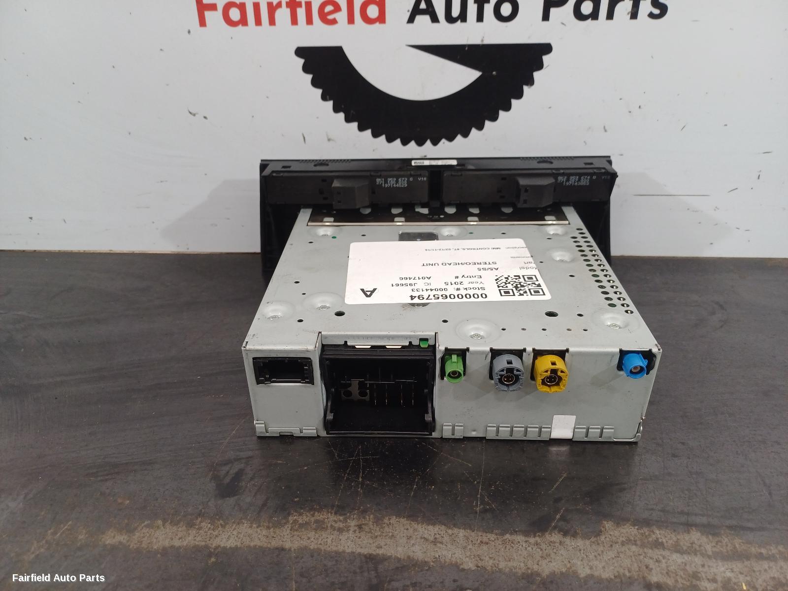 2012-2016 Audi A5 Radio Cd Dvd Sat Tv