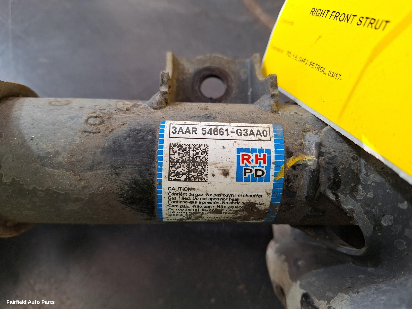 2017-2023 Hyundai I30 Right Front Strut