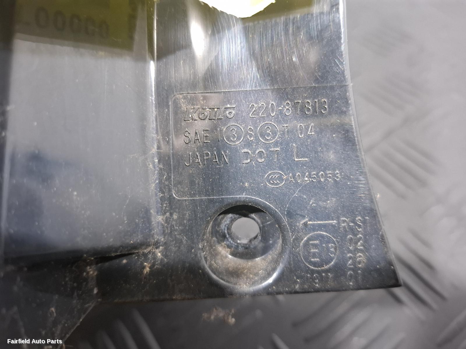 2006-2012 Mitsubishi Outlander Left Taillight