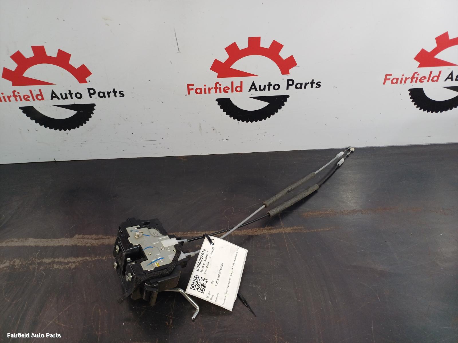 2010-2015 Hyundai I20 Door Boot Gate Lock