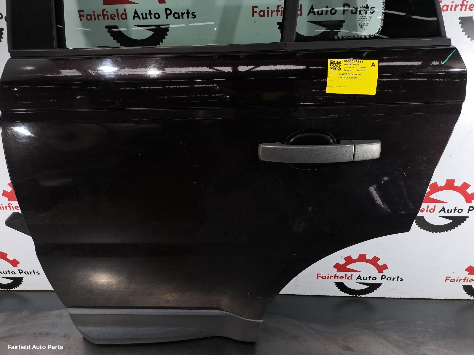 2005-2013 Land Rover Rangerover Sport Left Rear Door Sliding