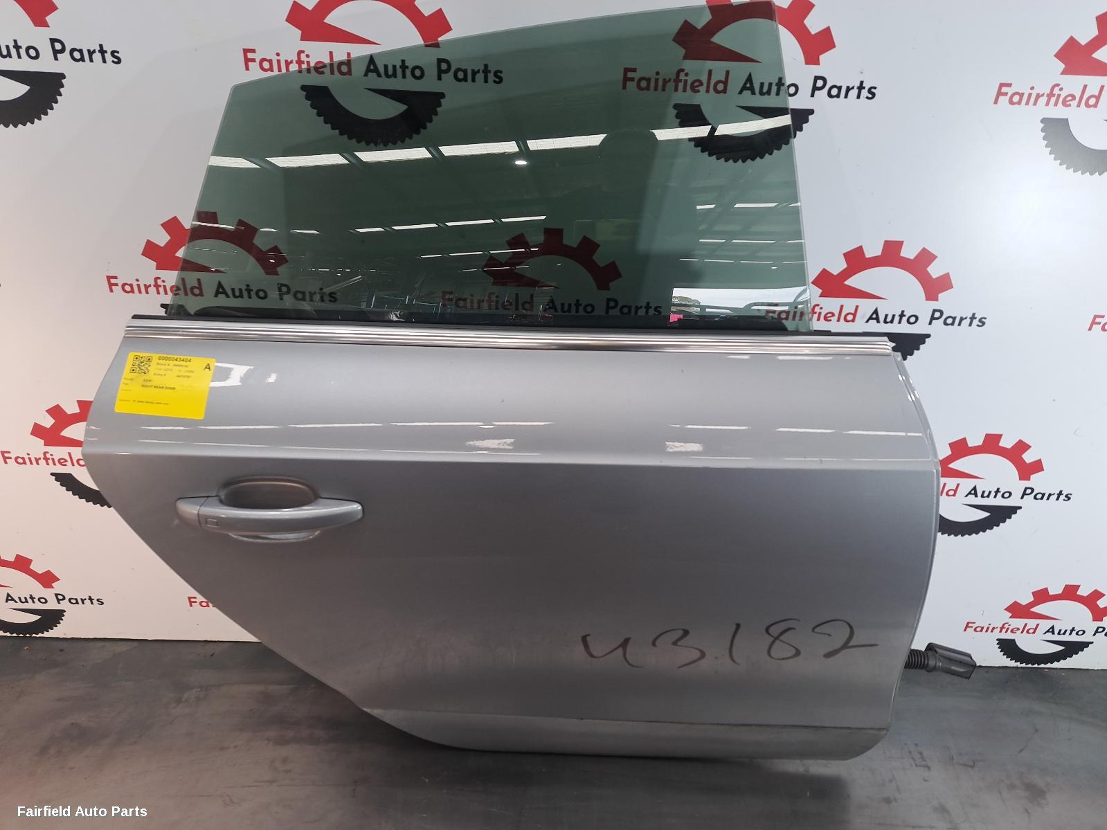 2009-2016 Audi A5 Right Rear Door Sliding