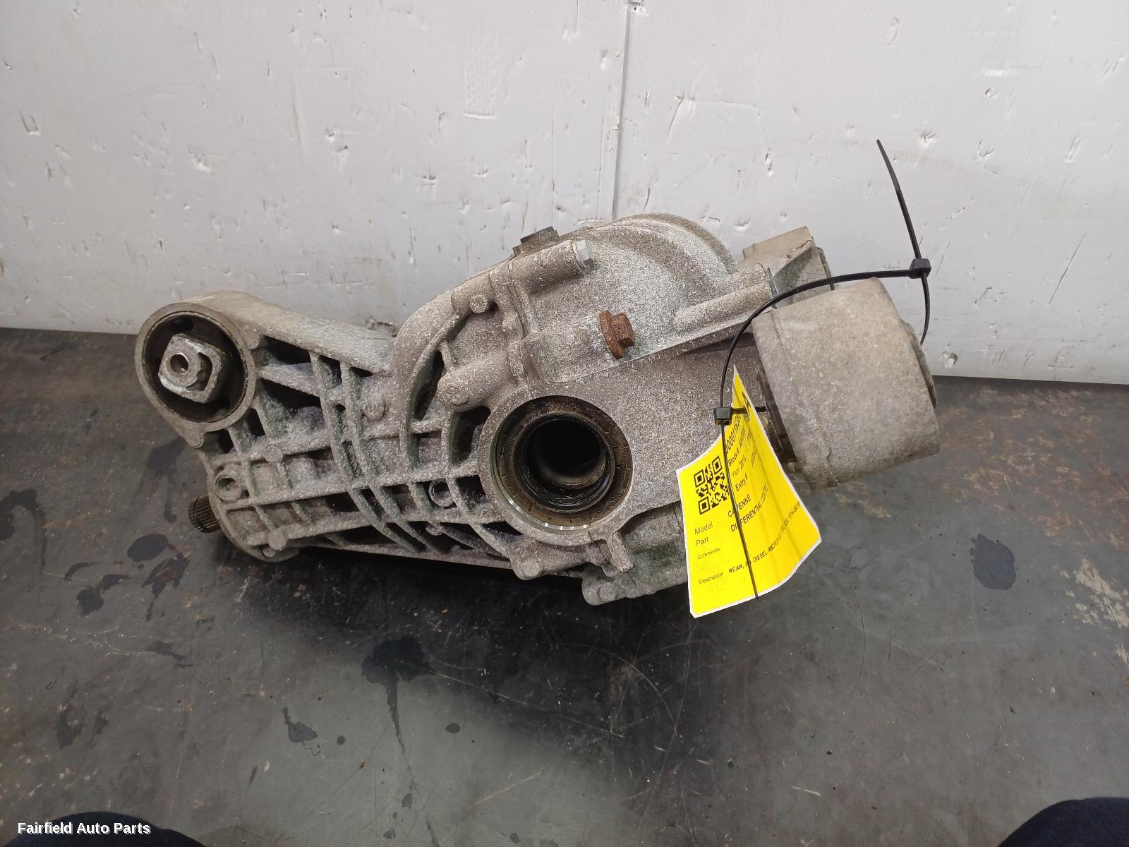 2014-2018 Porsche Cayenne Differential Centre
