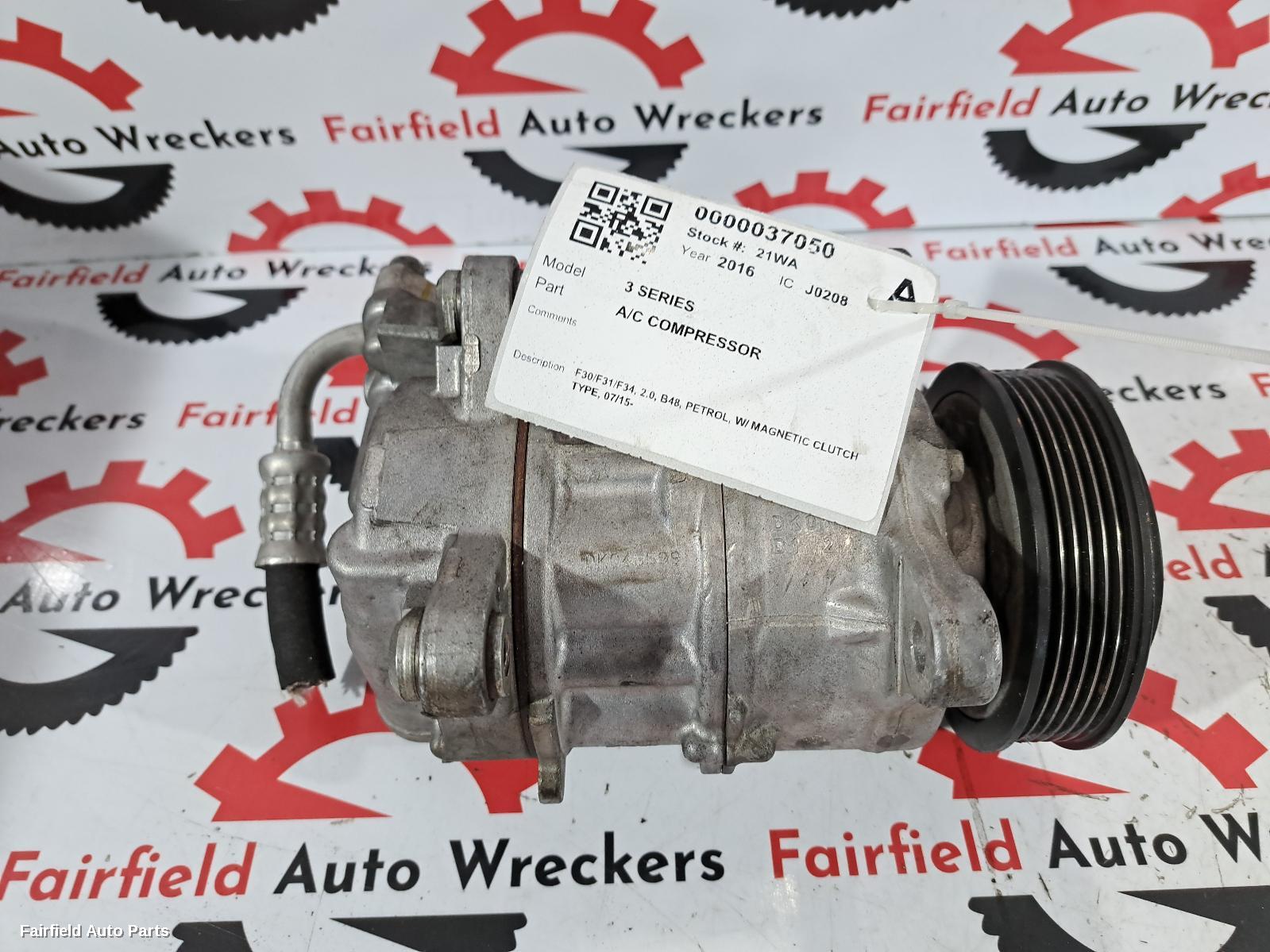 2015-2021 Bmw 3 Series A C Compressor