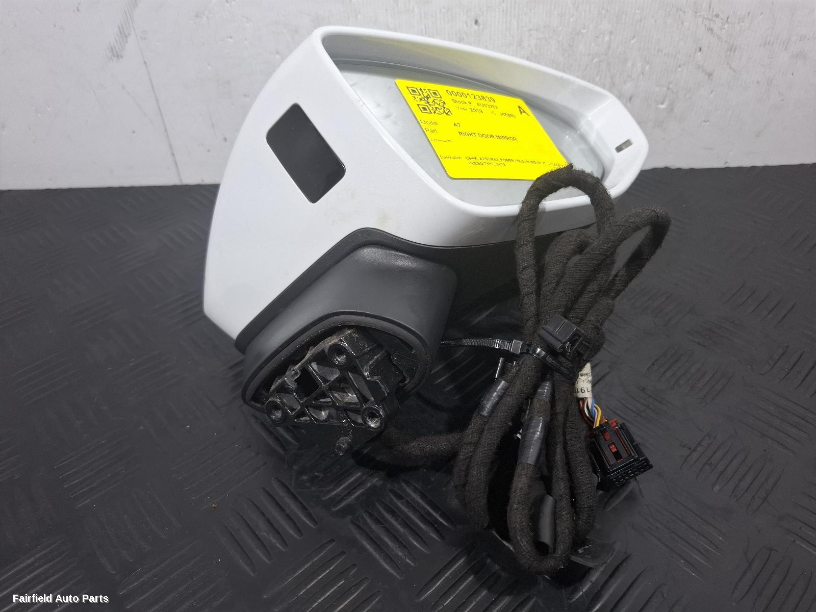 2018-2023 Audi A7 Right Door Mirror