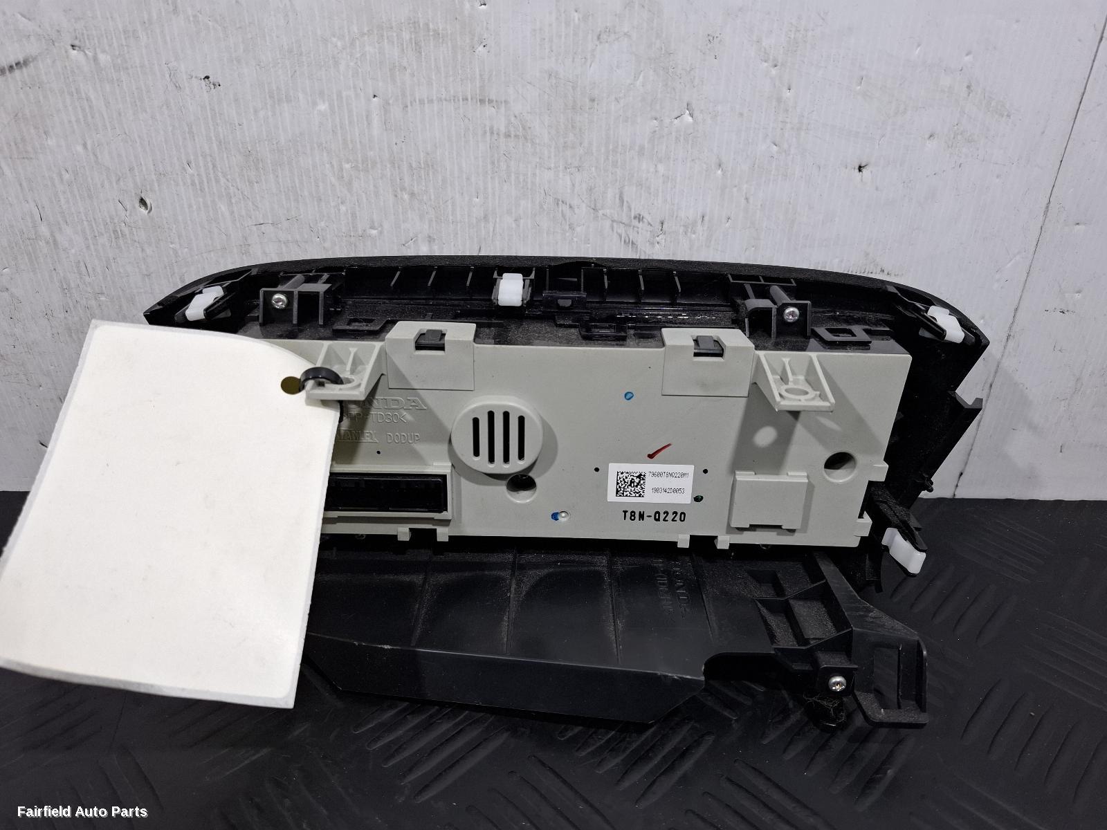 2014-2021 Honda Hrv Heater Ac Controls