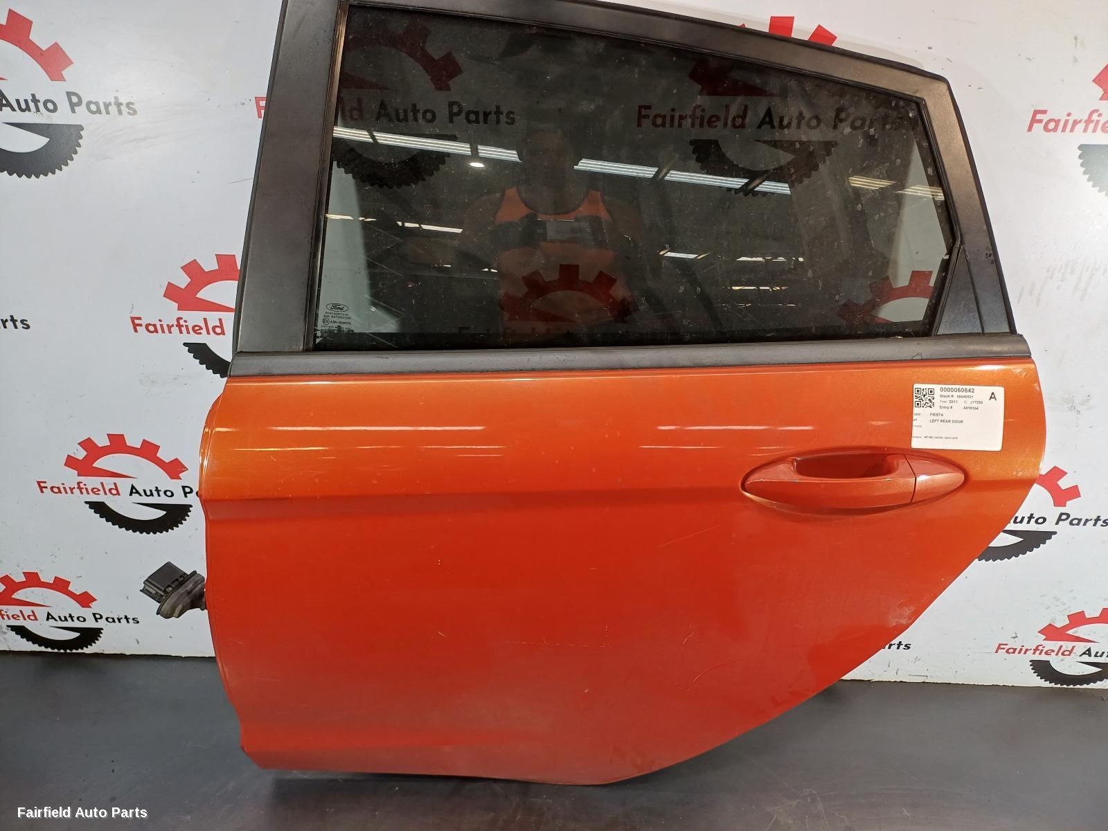 2010-2019 Ford Fiesta Left Rear Door Sliding