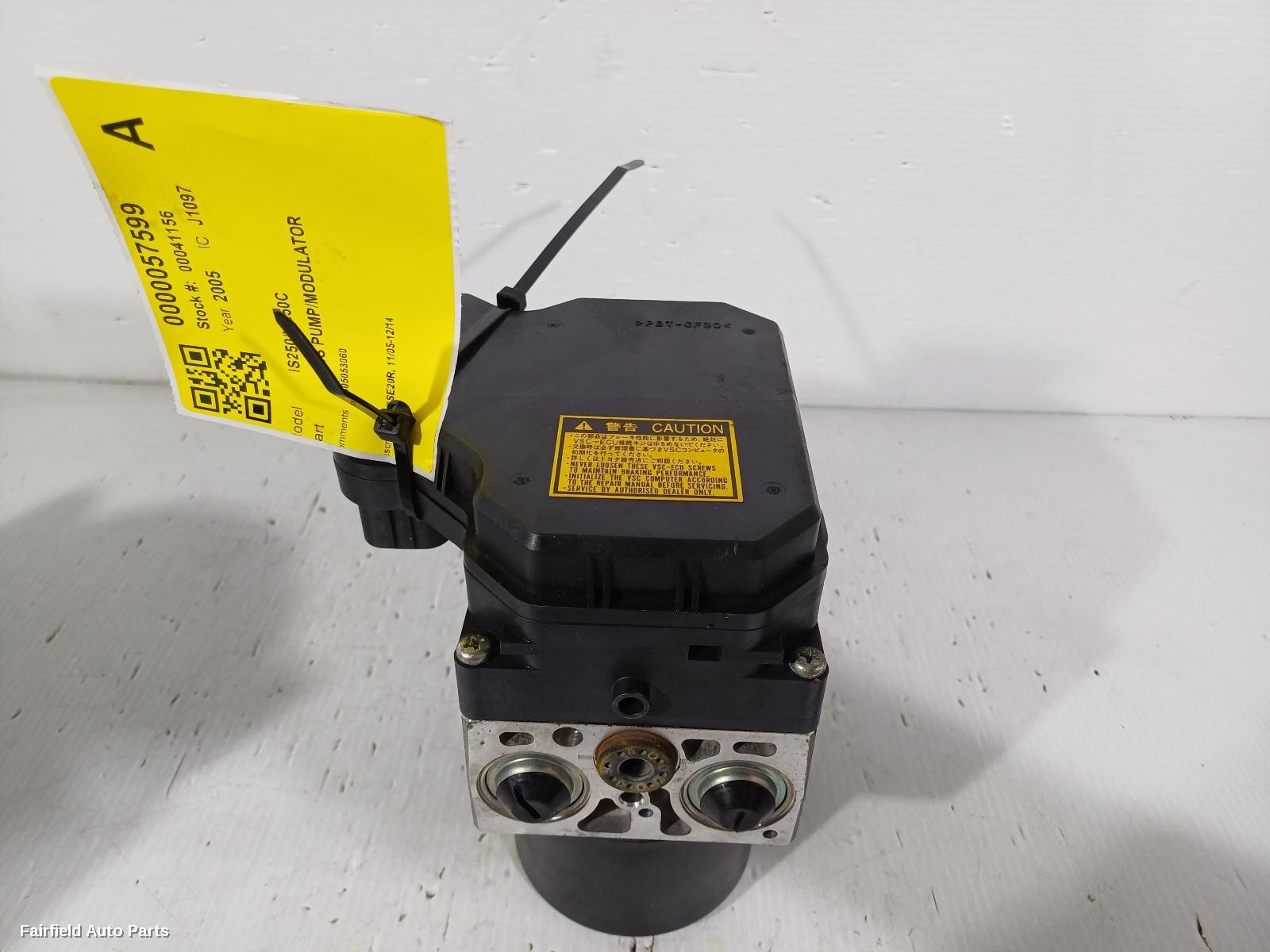 2005-2014 Lexus Is250/is250c Abs Pump Modulator