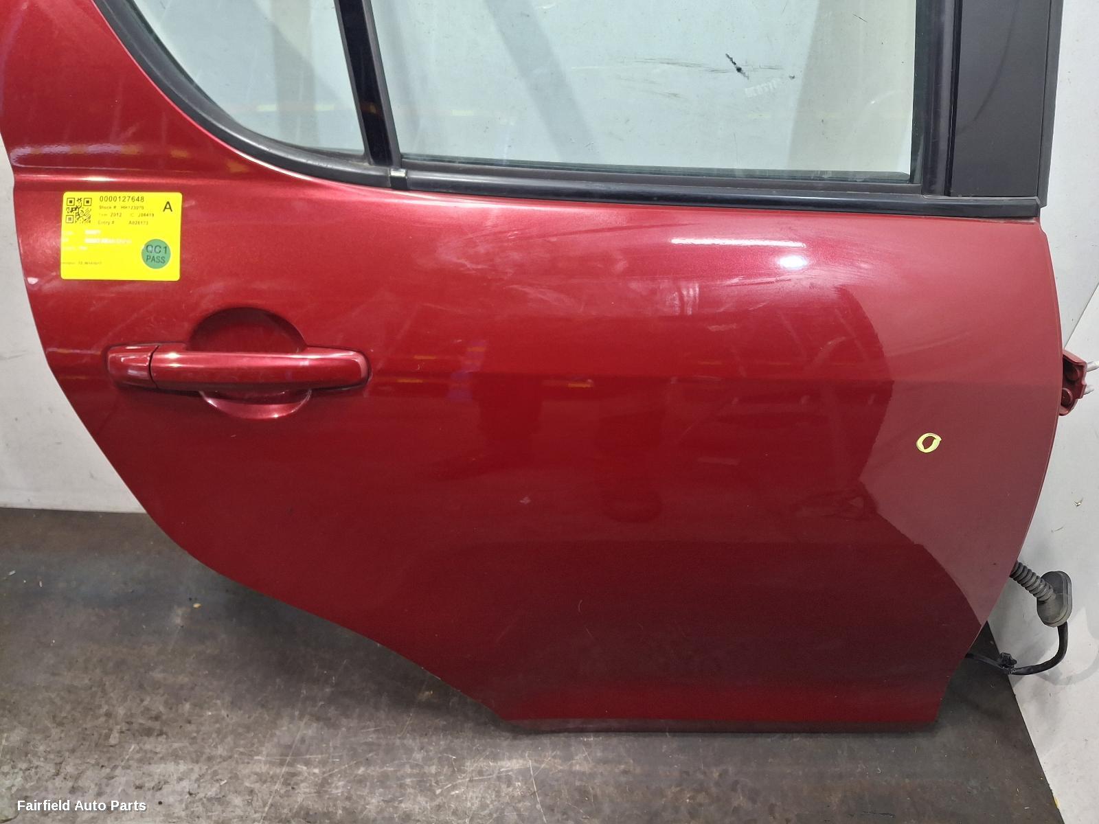 2010-2017 Suzuki Swift Right Rear Door Sliding