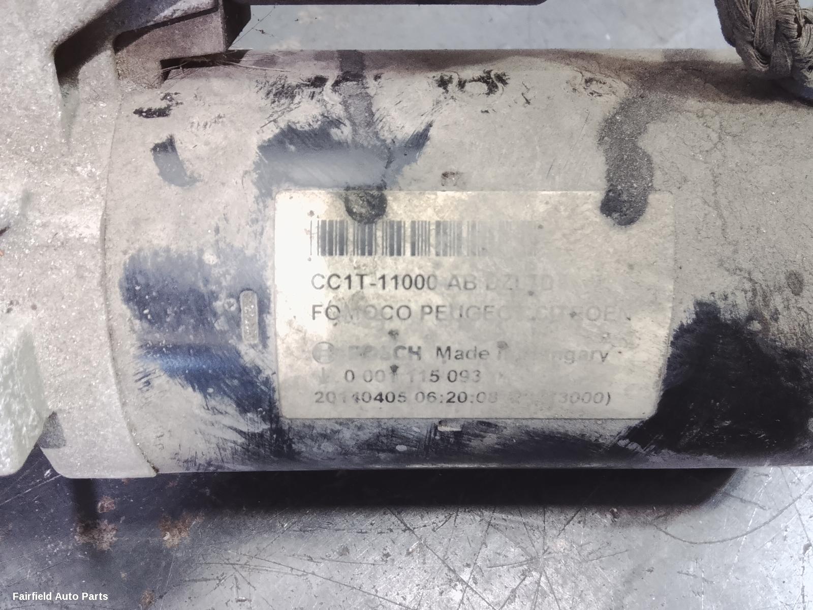 2013-2017 Ford Transit Custom Starter