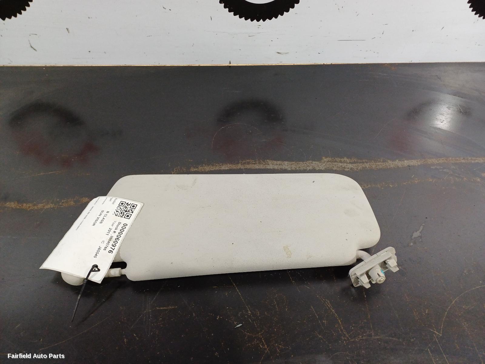 2005-2011 Mercedes B Class Sunvisor