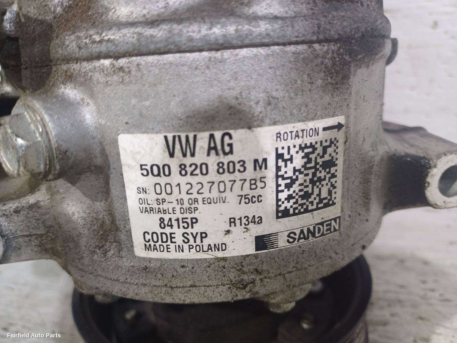 2014-2018 Audi Q3 A C Compressor
