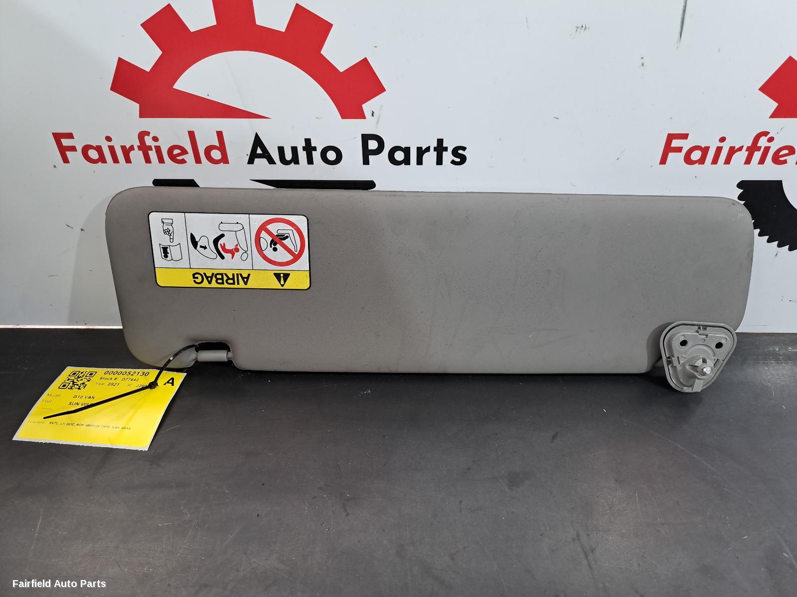2015-2025 Ldv G10 Sunvisor